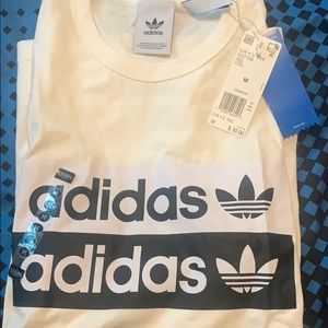 Adidas white T-shirt